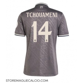 Real Madrid Aurelien Tchouameni #14 Maglia Gara Terza Repliche 2024-25